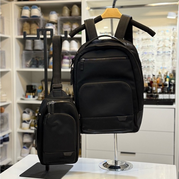 Tumi Backpack and Sling Bag Set - Picture 1 of 6